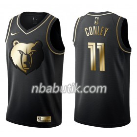 NBA Mænd Trøje Memphis Grizzlies Mike Conley 11 Nike Sort Golden Edition Swingman